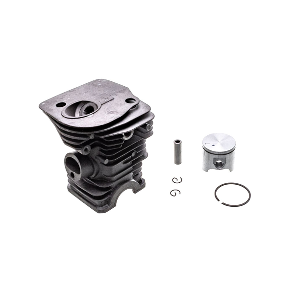HS PARTS Kompletny cylinder z tłokiem do pił łańcuchowych Husqvarna 340 345 Jonsered 2141 2145 CS2141 CS2145 40 mm (OEM 503870274)