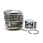HS PARTS Kompletny cylinder z tłokiem do piły łańcuchowej Husqvarna 254 45 mm (OEM 503503903)