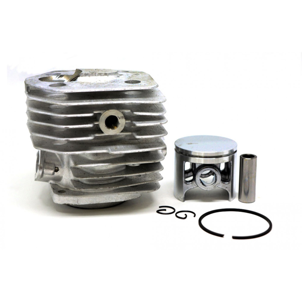 HS PARTS Kompletny cylinder z tłokiem do piły łańcuchowej Husqvarna 254 45 mm (OEM 503503903)