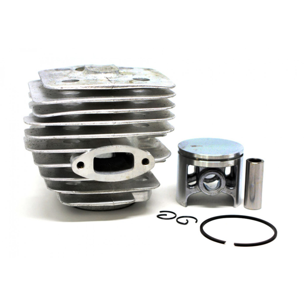 HS PARTS Kompletny cylinder z tłokiem do piły łańcuchowej Husqvarna 254 45 mm (OEM 503503903)