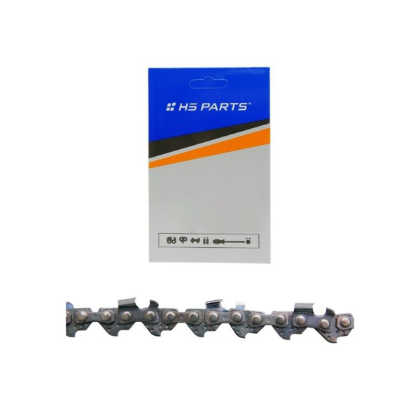 HS PARTS łańcuch tnący 1/4" .043” (1,1 mm) 38 ogniw z kwadratowym zębem do pilarek akumulatorowych