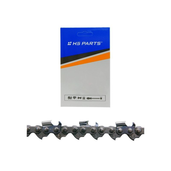 HS PARTS łańcuch tnący 1/4″ .050″ (1,3 mm) 61 ogniw okrągły ząb do pilarek akumulatorowych