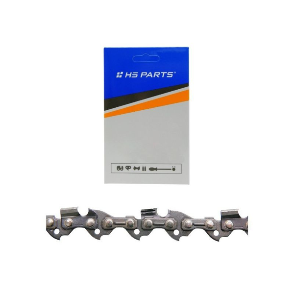 HS PARTS łańcuch tnący 3/8" .050" (1,3 mm) 45 ogniwa ząb skośny do Husqvarna 136 137 235 236 Jonsered 2014 2016 CS2137 CS2234 Partner 360 335 350 351 P390 352
