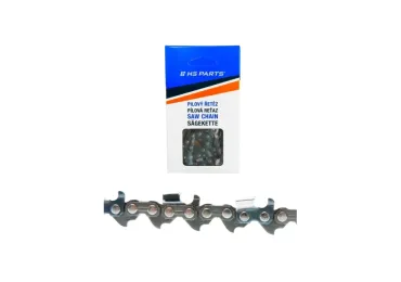 HS PARTS Łańcuch tnący wzdłużnej 3/8" .058" (1,5 mm) 93 ogniwa, okrągły ząb do wykonywania desek i desek, pasuje do Husqvarna 51 55 268 346XP 353 357 359 372 455 460 560XP