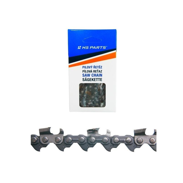 HS PARTS Łańcuch tnący z końcówką węglikową 3/8".063" (1,6 mm) 56 ogniw Ząb kwadratowy do Stihl 030 040 044 046 MS360 MS361 MS362 MS380 MS390 MS440 MS441 MS460 MS461 MS660 MS661 MS880
