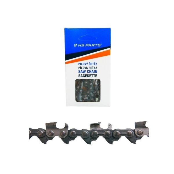 HS PARTS Łańcuch tnący z końcówką węglikową 3/8".063" (1,6 mm) 72 ogniwa Ząb kwadratowy do Stihl 030 040 044 046 MS360 MS361 MS362 MS380 MS390 MS440 MS441 MS460 MS461 MS660 MS661 MS880