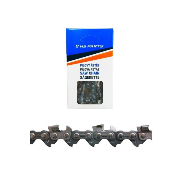 HS PARTS Łańcuch tnący z węglikami spiekanymi .325".063" (1,6 mm) 74 ogniwa Ząb kwadratowy do Stihl 024 026 029 031 032 036 039 MS240 MS260 MS261 MS270 MS280 MS310 MS290 MS390