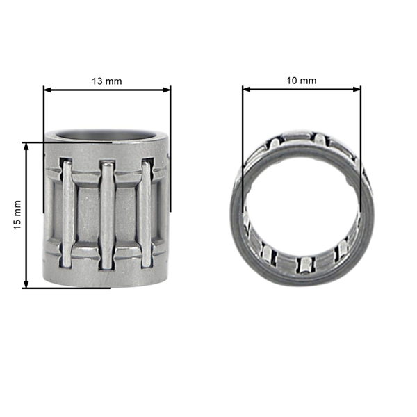 HS PARTS Łożysko igiełkowe korbowodu 10 x 13 x 14 mm do pił łańcuchowych i kos Husqvarna 240R 241R 245RX 345R 40 45 49 50 51 55 340 345 350 445 450 Jonsered 2141 CS2141 (OEM 501451601)