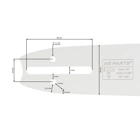 HS PARTS Profesjonalna Prowadnica 16" (40 cm) 3/8" (1,5 mm) 60 ogniw do Husqvarna 61 66 266 268 272 365 372XP 281 298 380 385 585 Solo 665 670 681 Jonsered 2077 2171 Dolmar PS6400 PS7900 Shindaiwa 285 300 550 Echo CS3500
