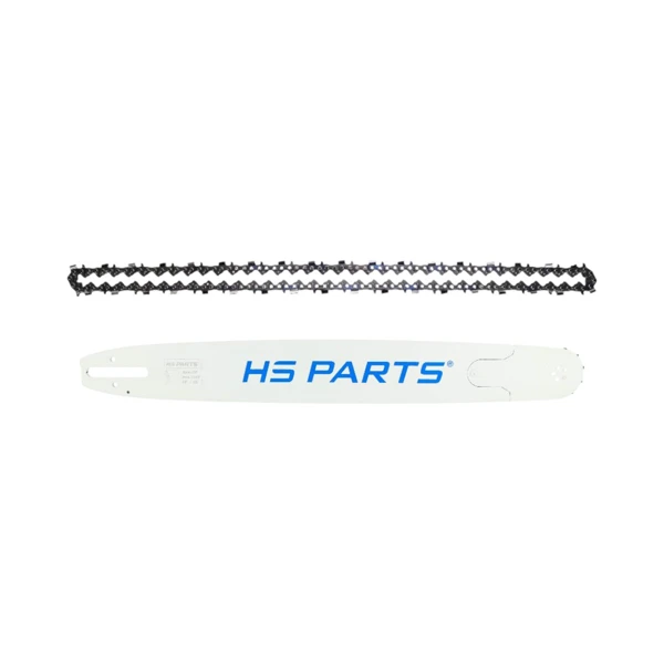 HS PARTS Profesjonalna prowadnica 20" (50 cm) 3/8" .063" (1,6 mm) + Łańcuch tnący 72 ogniwa to do Stihl 030 036 042 045 MS290 MS390 MS360 MS361 MS362 MS380 MS440 MS441 MS460 MS461 MS462 MS500i MS660pełne dłu MS661