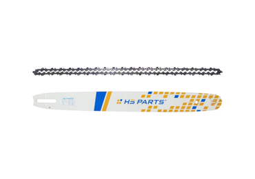 HS PARTS Profesjonalna prowadnica 24" (60 cm) 3/8" .063" (1,6 mm) + Łańcuch tnący 84 ogniwa pełne dłuto do Stihl 030 036 042 045 MS290 MS390 MS360 MS361 MS362 MS380 MS440 MS441 MS460 MS461 MS462 MS500i MS660 MS661 MS880