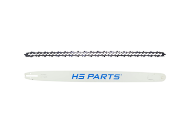 HS PARTS Profesjonalna prowadnica 36" (90 cm) .404" .063" (1,6 mm) + Łańcuch tnący 104 ogniwa pełne dłuto do Husqvarna 61 66 268 288 385 390XP 575XP 3120XP Jonsered 2095 625 820 CS2172 Solo 667 681 694 Shindaiwa 680 757