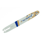 HS PARTS Prowadnica 12" (30 cm) 3/8" .050" (1,3 mm) + 2 x Łańcuch tnący 44 ogniwa Ząb kwadratowy do Stihl 009 010 011 017 018 019 020 021 023 025 MS160 MS170 MS171 MS180 MS181 MS192 MS210 MS211 MS250 MS231 MS241 MS251