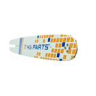 HS PARTS Prowadnica 14" (35 cm) 3/8" .050" (1,3 mm) + 2 x Łańcuch tnący 50 ogniw ząb kwadratowy do Stihl 009 010 011 017 018 019 020 021 023 025 MS160 MS170 MS171 MS180 MS181 MS192 MS210 MS211 MS250 MS231 MS241 MS251