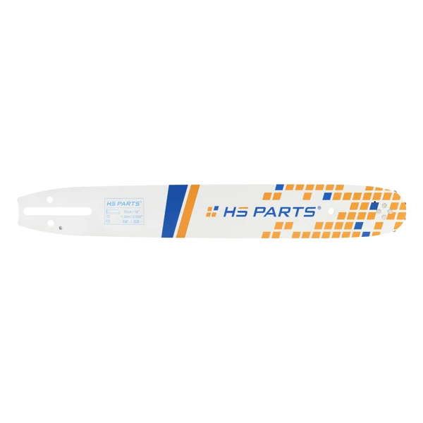 HS PARTS Prowadnica 14" (35 cm) 3/8" .050" (1,3 mm) do Husqvarna 136 137 140 235 236 240 Jonsered CS2135 CS2234 Partner 350 351 352 Dolmar 100 106 ES140 Makita DCS4301 UC3030A UC3500