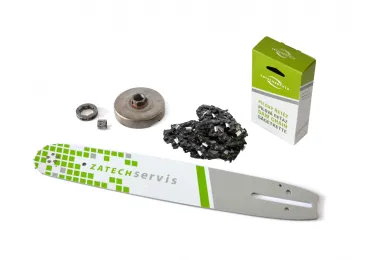 HS PARTS Prowadnica 14" (35 cm) 3/8" .050" (1,3 mm) + Łańcuch tnący 52 ogniwa Ząb kwadratowy + Bęben sprzęgła Husqvarna 136 142 236 Jonsered 2035 2040 CS2137 CS2234 Partner 350 351 370 390 McCulloch CS380 Mac20X Poulan 2250 2375