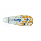 HS PARTS Prowadnica 14" (35 cm) 3/8" .050" (1,3 mm) + Łańcuch tnący 52 ogniwa Zęby kwadratowe do Husqvarna 36 41 136 137 141 236 240 T435 335XPT 333 334 Jonsered 2035 2115 2117 2138 CS2234 CS2236T Solo 614 630 633 636