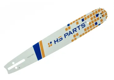 HS PARTS Prowadnica 15" (38 cm) 3/8" .050" (1,3 mm) do Husqvarna 246 254 262 345 357 455 460 555 560 Jonsered 2054 CS2260 Dolmar 111 112 115 PS540 Solo 613 614 650 Oleomac 162 956 962