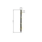 HS PARTS Prowadnica 15" (38 cm) 3/8" .063" (1,6 mm) dla Stihl 029 031 032 034 041 036 044 056 066 MS290 MS310 MS360 MS361 MS362 MS391 MS440 MS441 MS462 MS460 MS640 MS650 MS660 MS500i