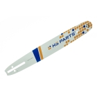 HS PARTS Prowadnica 15" (38 cm) .325" .058" (1,5 mm) + 2 x Łańcuch tnący 64 ogniwa Ząb kwadratowy do Husqvarna 36 45 55 136 254 262 345 346 357 435 445 460 Jonsered 2054 2152 2155 Dolmar 109 111 112 116 Solo 639 651 665