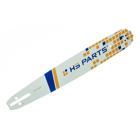 HS PARTS Prowadnica 16" (40 cm) 3/8" .050" (1,3 mm) + 2 x Łańcuch tnący 60 ogniw Ząb kwadratowy do Husqvarna 246 254 262 345 357 455 460 555 560 Jonsered 2054 CS2260 Dolmar 111 112 115 PS540 Solo 613 614 650 Oleomac 162 956 962
