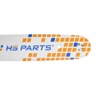 HS PARTS Prowadnica 16" (40 cm) .325" .058" (1,5 mm) do Husqvarna 36 45 55 136 154 254 257 262 345 346 357 435 445 460 Jonsered 2054 2152 2155 CS2149W Dolmar 109 111 112 116 Oleomac 938 946 947 952 962 Solo 639 651 665