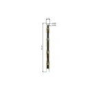HS PARTS Prowadnica 18" (45 cm) 3/8" .063" (1,6 mm) dla Stihl 029 031 032 034 041 036 044 056 066 MS290 MS310 MS360 MS361 MS362 MS391 MS440 MS441 MS462 MS460 MS640 MS650 MS660 MS500i