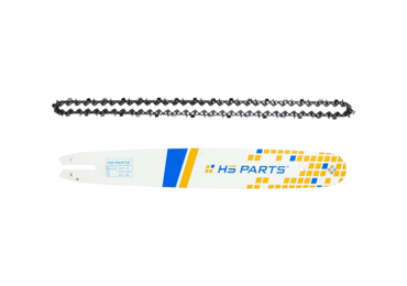 HS PARTS prowadnica 18" (45 cm) .325" .050" (1,3 mm) + Łańcuch tnący 68 ogniwa pełne dłuto do Stihl 021 023 025 MS210 MS230 MS231 MS241 MS250 MS251
