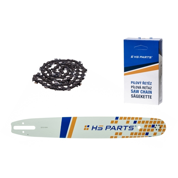 HS PARTS Prowadnica 18"(45 cm) .325" .063" (1,6 mm) + Łańcuch tnący 74 ogniwa Kwadratowy ząb do Stihl 024 026 028 029 030 031 032 039 MS240 MS260 MS261 MS270 MS271 MS280 MS290 MS291 MS310 MS390
