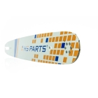HS PARTS Prowadnica 18"(45 cm) .325" .063" (1,6 mm) + Łańcuch tnący 74 ogniwa Kwadratowy ząb do Stihl 024 026 028 029 030 031 032 039 MS240 MS260 MS261 MS270 MS271 MS280 MS290 MS291 MS310 MS390