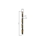 HS PARTS Prowadnica 20" (50 cm) 3/8" .058" (1,5 mm) 72 ogniw dla Husqvarna 61 66 266 268 272 365 372XP 281 298 380 385 585 Solo 665 670 681 Jonsered 2077 2171 Dolmar PS6400 Shindaiwa 285 577 Makita DCS6400 DCS7301
