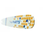 HS PARTS prowadnica 20" (50 cm) 3/8" .063" (1,6 mm) + 2 x łańcuch do cięcia wzdłużnego 72 ogniwa dla Stihl 041 042 036 044 048 056 066 MS290 MS310 MS360 MS361 MS362 MS391 MS440 MS441 MS462 MS460 MS640 MS650 MS660 MS500i