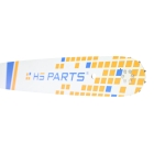 HS PARTS Prowadnica 20" (50 cm) 3/8" .063" (1,6 mm) dla Stihl 029 031 032 034 041 036 044 056 066 MS290 MS310 MS360 MS361 MS362 MS391 MS440 MS441 MS462 MS460 MS640 MS650 MS660 MS500i