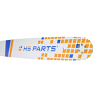 HS PARTS Prowadnica 20" (50 cm) .325" .058" (1,5 mm) do Husqvarna 36 45 55 136 154 254 257 262 345 346 357 435 445 460 Jonsered 2054 2152 2155 CS2149W Dolmar 109 111 112 116 Oleomac 938 946 947 952 962 Solo 639 651 665