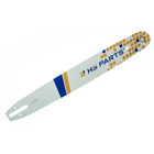 HS PARTS Prowadnica 20" (50 cm) + Łańcuch tnący 3/8" .063" (1,6 mm) 72 Ogniwa Zęby kwadratowe + Bęben sprzęgła do Stihl 044 046 MS341 MS361 MS440 MS460 MS461