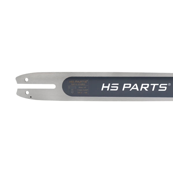 HS PARTS QUICK CUT profesjonalna prowadnica 14" (35 cm) 3/8" .043" (1,1 mm) 50 ogniw do Stihl 009 011 015 017 020 021 025 MS170 MS171 MS172 MS180 MS191 MS192 MS200 MS210 MS211 MS230 MS250 MSA220 MSE140 MSE170 HT130 HT131 E10 E14 E180