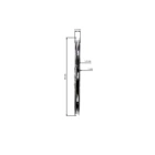 HS PARTS QUICK CUT profesjonalna prowadnica 14" (35 cm) 3/8" .050" (1,3 mm) 50 ogniw do Stihl 009 011 015 017 020 021 025 MS170 MS171 MS172 MS180 MS191 MS192 MS200 MS210 MS211 MS230 MS250 MSA220 MSE140 MSE170 HT130 HT131 E10 E14 E180