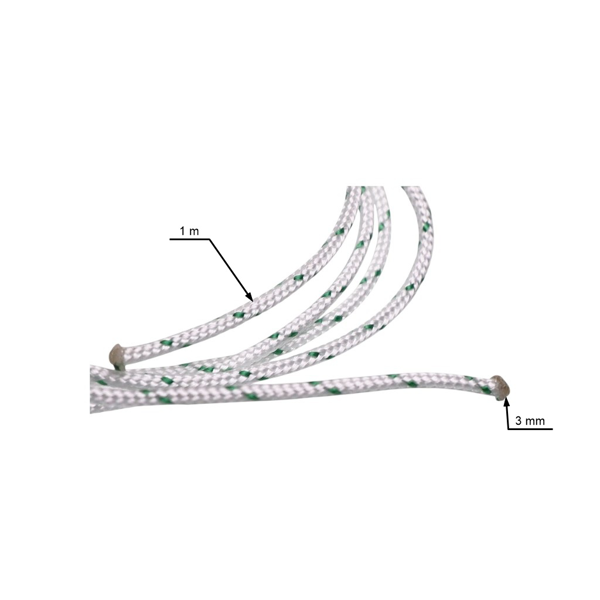 Kabel rozrusznika 3,0 mm x 1,0 m do pił łańcuchowych, kos spalinowych, opryskiwaczy i innego sprzętu ogrodniczego