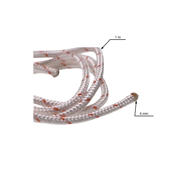 Kabel rozrusznika 4,0 mm x 1,0 m do pił łańcuchowych, kos spalinowych, opryskiwaczy i innego sprzętu ogrodniczego