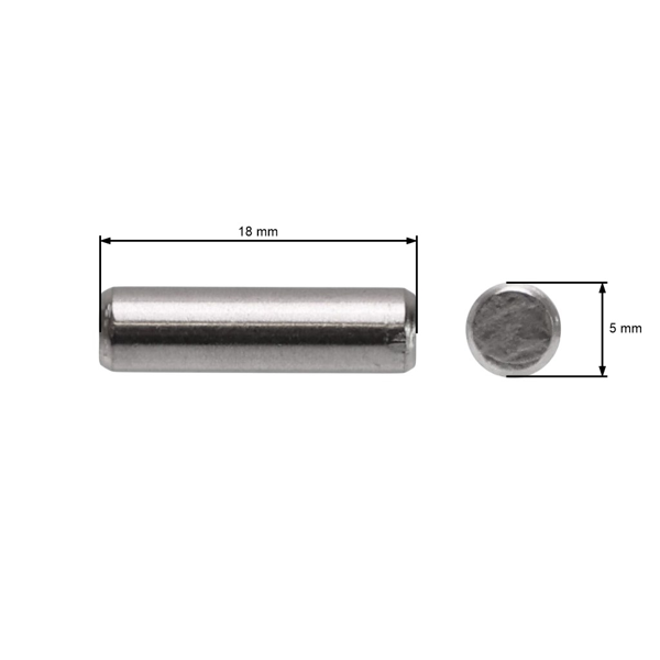 Klin koła napędowego do chińskich pił łańcuchowych i kosiarek hobbystycznych 5 mm x 17 mm