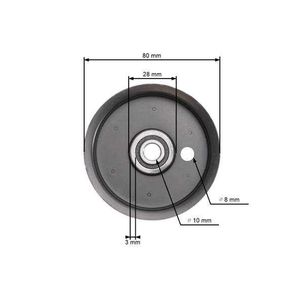 Koła pasowe do traktorków ogrodniczych MTD Oleo-Mac Gutbrod Lawnflite Yardman Turbosilent Central Park Fleurelle Mastercut Bolens Cub Cadet (OEM 756-0981A 756-0981B)