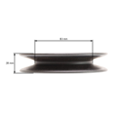 Koła pasowe do traktorków trawnikowych MTD Gutbrod Lawnflite Yardman Golf Fleurelle Mastercut White Greencut Cub Cadet Bolens Efco (OEM 756-0969 956-0969)