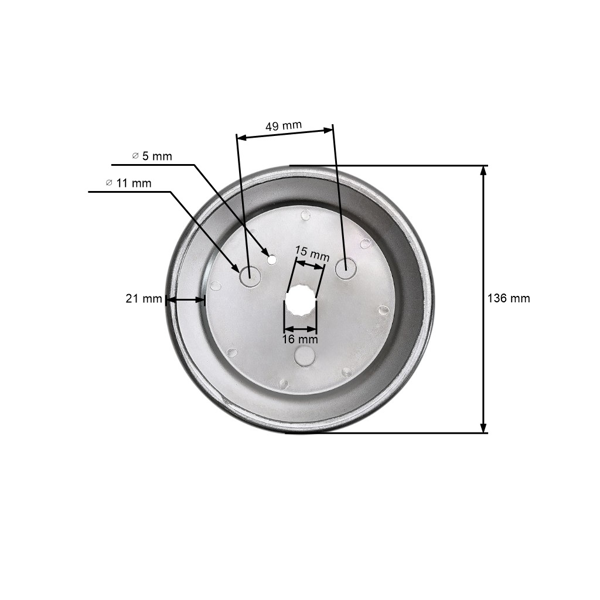 Koła pasowe do traktorów ogrodowych Murray (OEM 494199 494199MA 94199MA 094199MA)