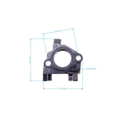 Kołnierz gaźnika do silników Honda GX390 Zongshen 188F (OEM 16211-ZF6-L60)