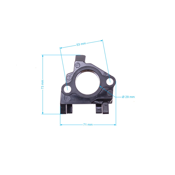 Kołnierz gaźnika do silników Honda GX390 Zongshen 188F (OEM 16211-ZF6-L60)