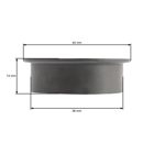 Koło napinacza do kosiarek silnikowych MTD Rotomax 53 S Variant 53 S Variant 53 SE (OEM 656-0008 956-0008 753-0518 756-0447)