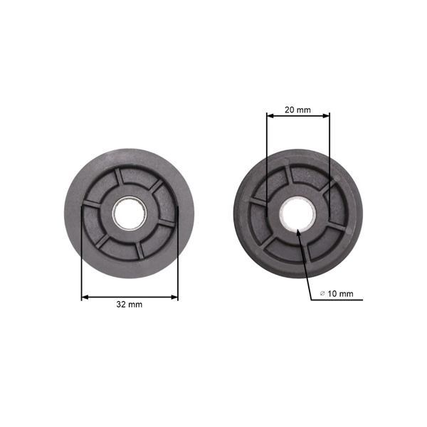Koło napinacza do kosiarek silnikowych MTD Rotomax 53 S Variant 53 S Variant 53 SE (OEM 656-0008 956-0008 753-0518 756-0447)