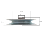 Koło napinacza paska klinowego do ciągników ogrodowych Husqvarna Partner Jonsered McCulloch Poulan Craftsman AYP (OEM 532146763 593787801 532173902 146763)