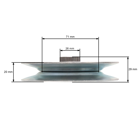 Koło napinacza paska klinowego do ciągników ogrodowych Husqvarna Partner Jonsered McCulloch Poulan Craftsman AYP (OEM 532146763 593787801 532173902 146763)