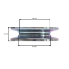 Koło napinacza paska klinowego do ciągników ogrodowych Seco Snapper (OEM V3500-3712)